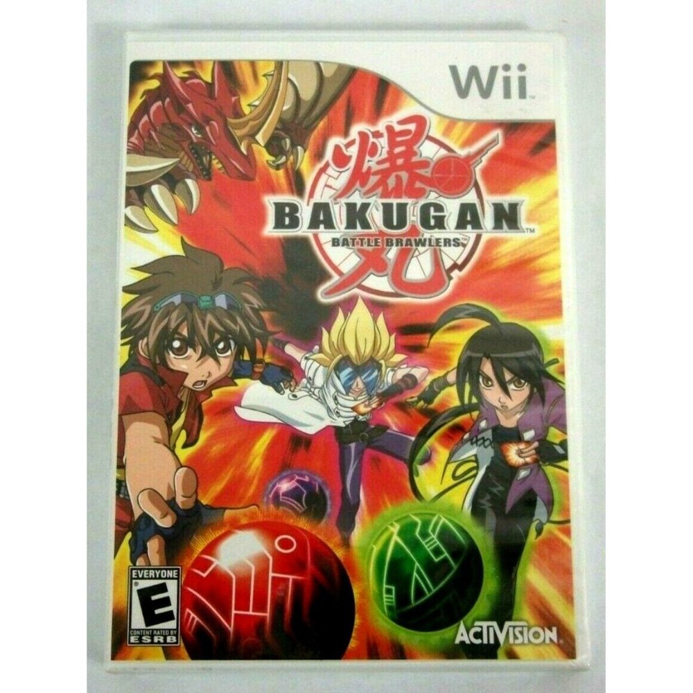 Bakugan Battle Brawlers Nintendo Wii game 2009 NEW